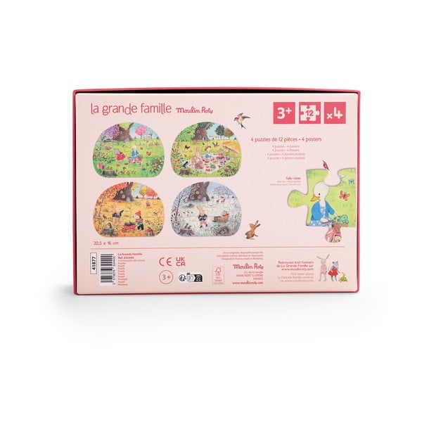 Puzzle La Grande Familie – Moulin Roty-image-2