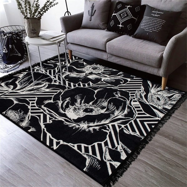 Obojstranný prateľný koberec Kate Louise Doube Sided Rug Blackrose, 160 × 250 cm-image-1