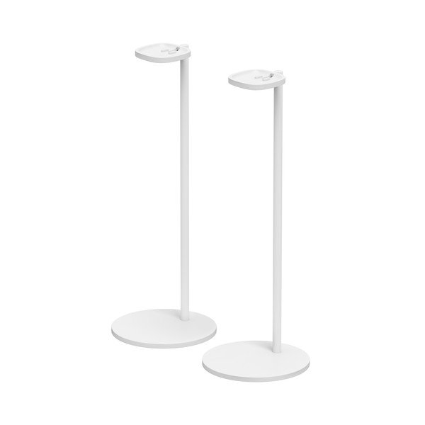 Súprava 2 bielych stojanov na reproduktory Sonos Stands, výška 84 cm