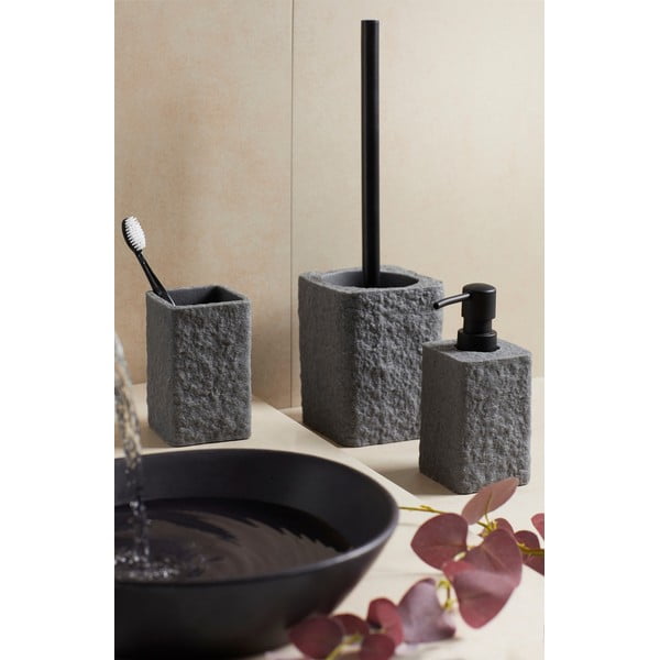 Tmavosivý téglik na kefky Wenko Villata-image-1