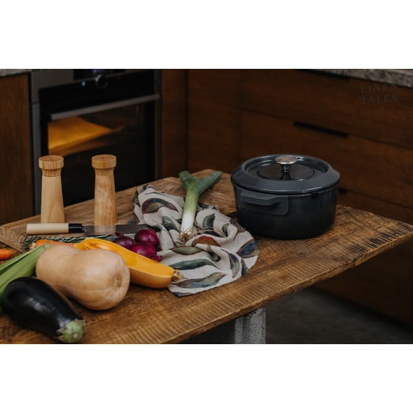 Ľanová utierka 65x65 cm Golden Fall – Linen Tales-image-3