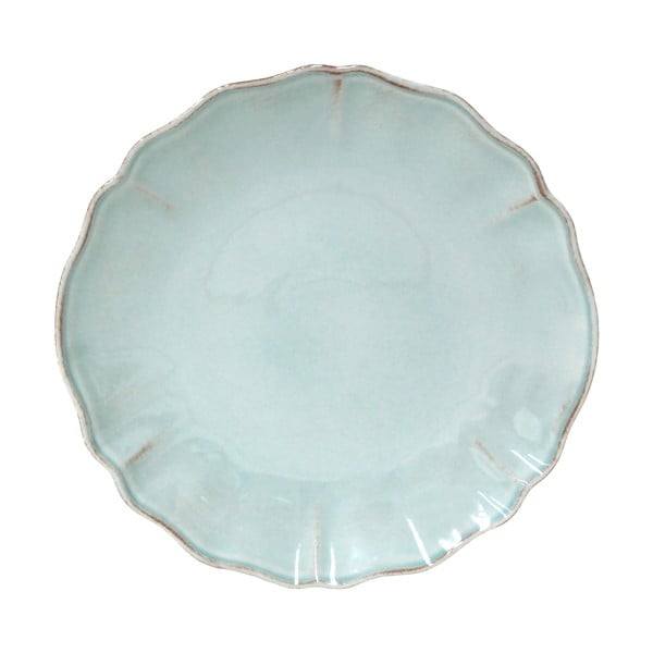 Modro-tyrkysový dezertný tanier z kameniny ø 21 cm Alentejo – Costa Nova