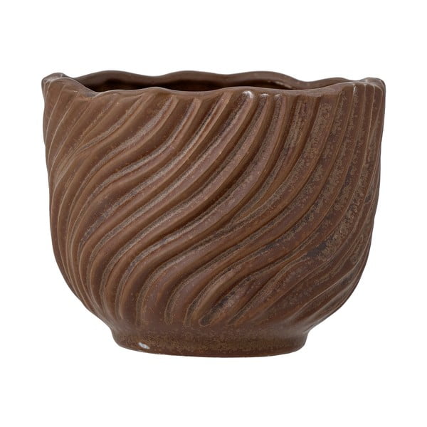 Kameninový ručne vyrobený obal na kvetináč ø 14 cm Sella – Bloomingville