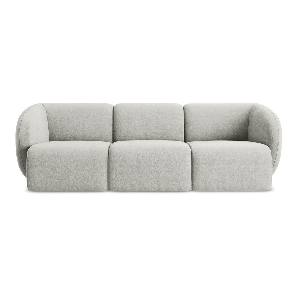 Svetlosivá ženilková pohovka 244 cm Lani – Makamii