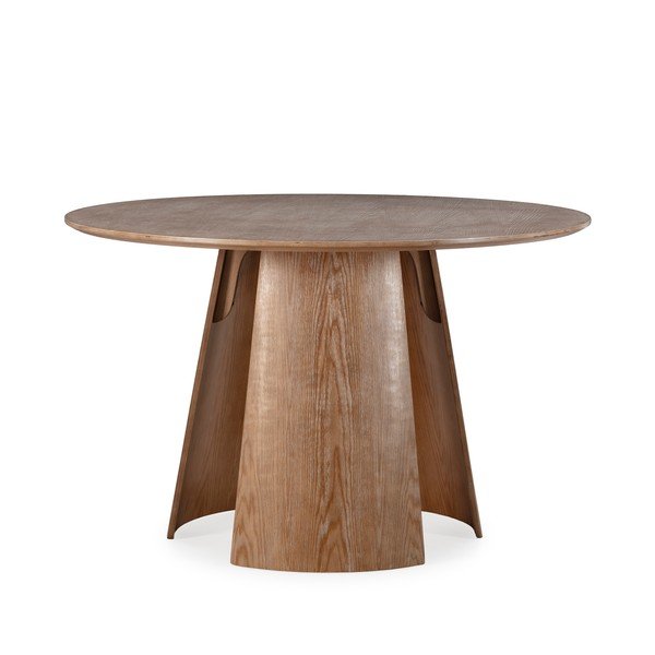 Okrúhly jedálenský stôl v dekore duba ø 120 cm Zuri – MOME