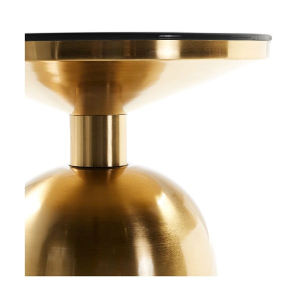 Odkladací stolík v zlatej farbe Kave Home Physic, ø 37 cm-image-3