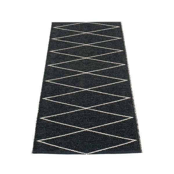 Čierny vnútorný a vonkajší behúň 70x160 cm Max Black – Pappelina