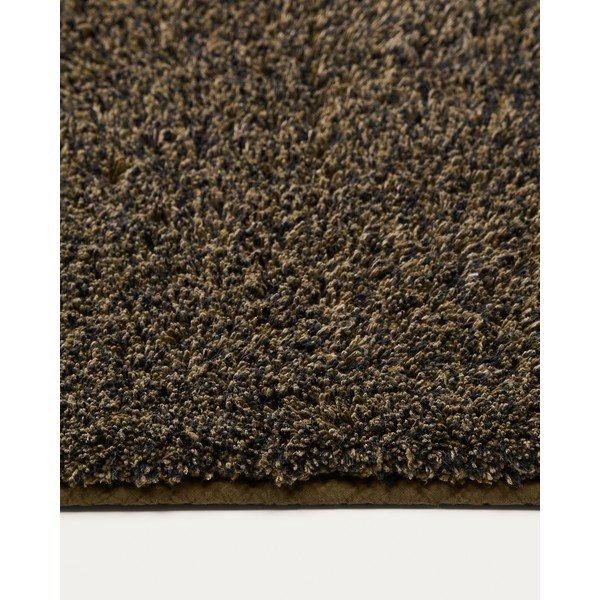 Kaki kúpeľňová predložka 50x70 cm Coper – Kave Home-image-2