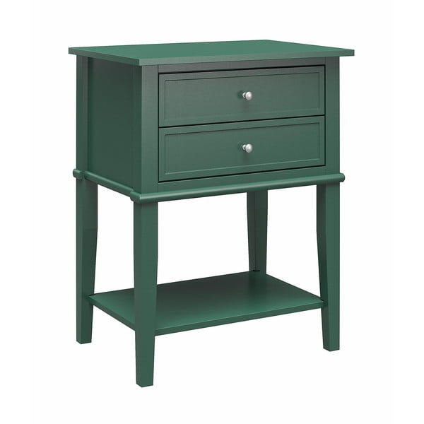 Zelený nočný stolík Franklin – Støraa