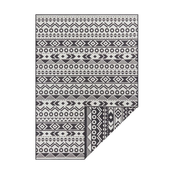 Čierno-biely vonkajší koberec Ragami Roma, 80 x 150 cm