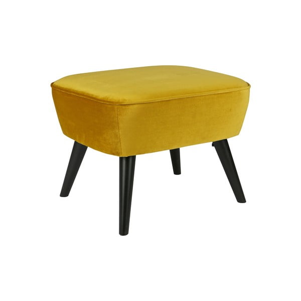 Horčicovožltá podnožka WOOOD Sara-image-2