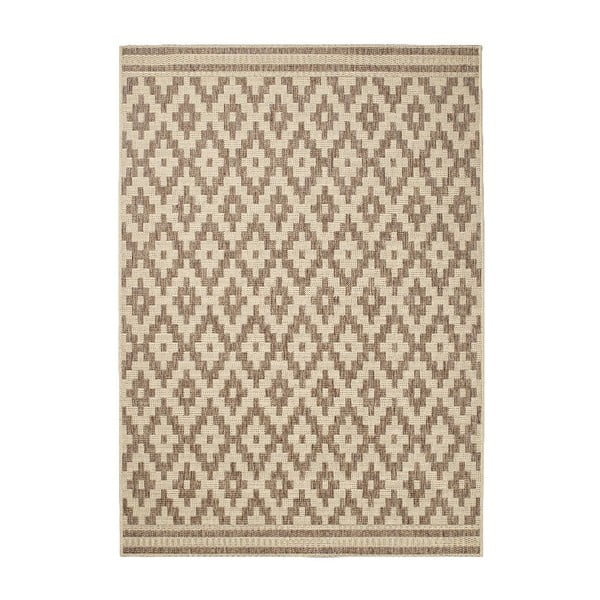 Hnedý koberec Think Rugs Cottage, 160 × 230 cm