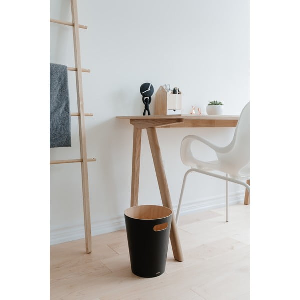 Drevený odpadkový kôš 7,5 l Woodrow – Umbra-image-1