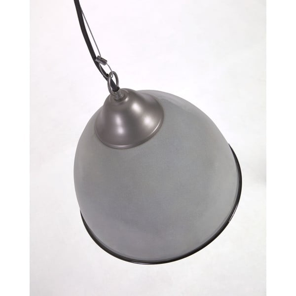 Sivé závesné svietidlo ø 31 cm Neus – Kave Home-image-4