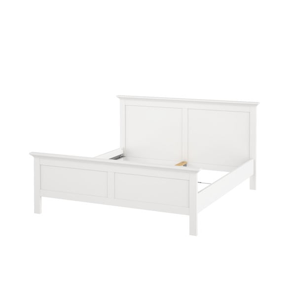 Biela dvojlôžková posteľ 160x200 cm Paris – Tvilum-image-3