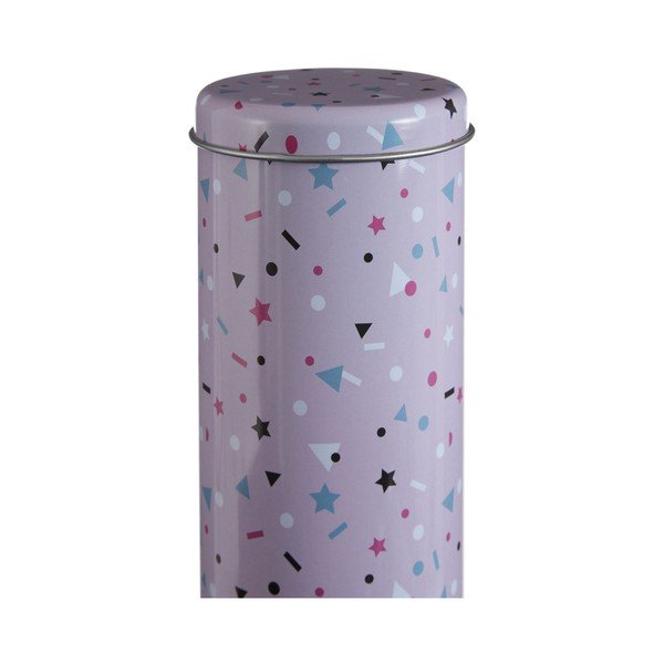 Valcovitá cínová dóza Premier Housewares Stellar, Ø 8 × 18 cm-image-3