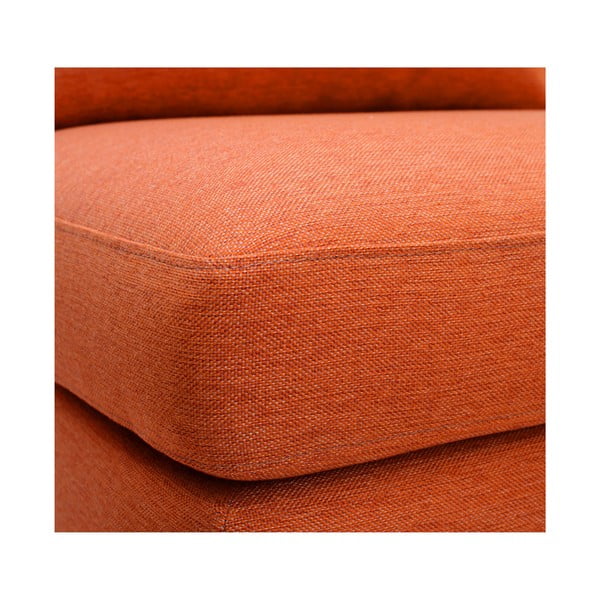 Oranžové kreslo Vivonita Liam-image-2