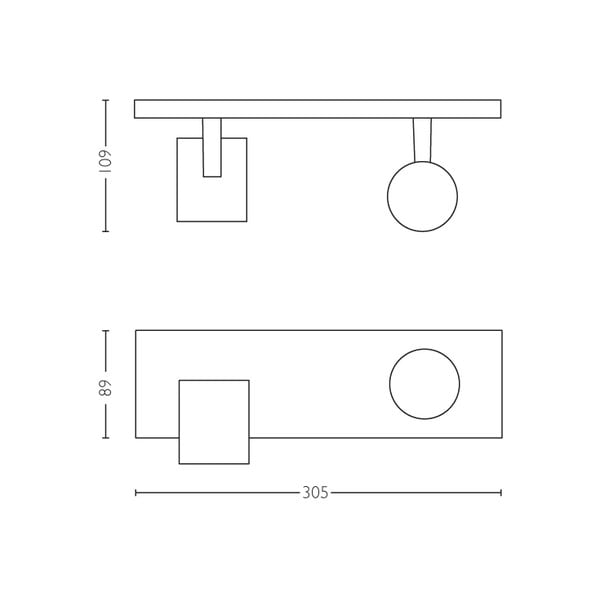 Inteligentné bodové svietidlo GU10, 4 W Runner – Philips Hue-image-3