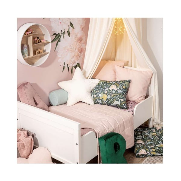 Prešívaná detská posteľná prikrývka 160x100 cm Happiness - Yellow Tipi-image-1