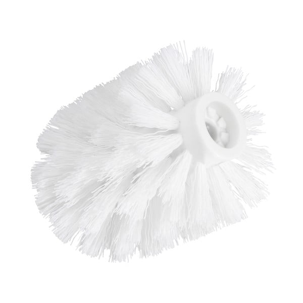 Biela plastová náhradná hlavica pre WC kefu Ø 8 cm – Wenko