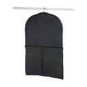 Čierny obal na oblek Wenko, 150 × 60 cm