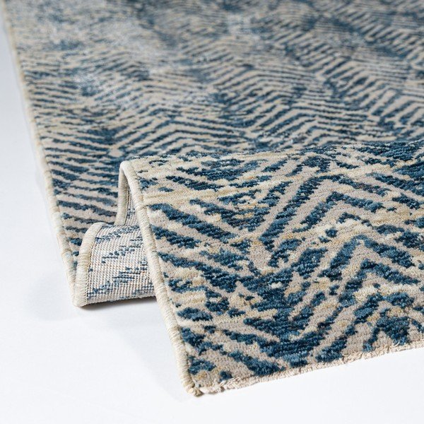 Modrý koberec 120x160 cm Lua Abstract – Flair Rugs-image-3