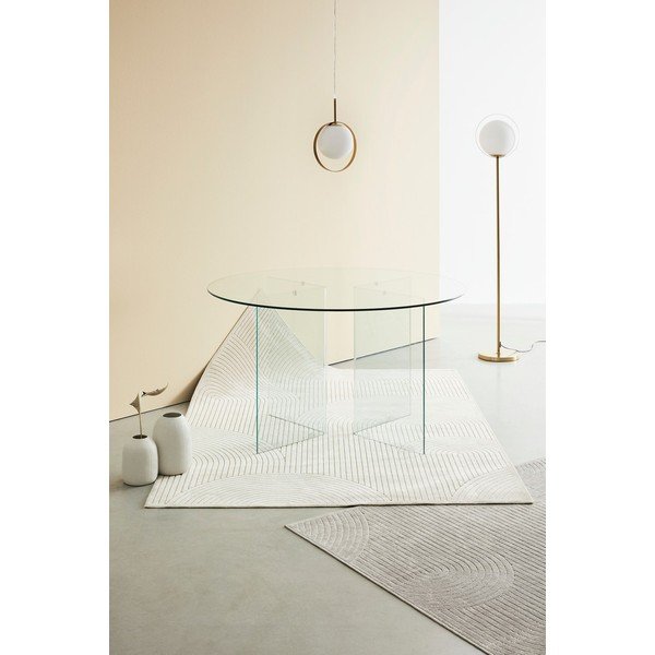 Sklenený okrúhly jedálenský stôl ø 130 cm Iride – Bizzotto-image-1