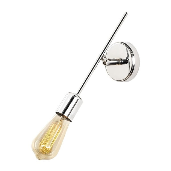 Nástenné svietidlo do zásuvky v striebornej farbe Mizrak – Opviq lights-image-1