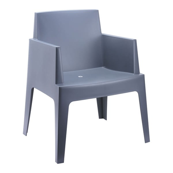 Sivá záhradná stolička Resol Urban