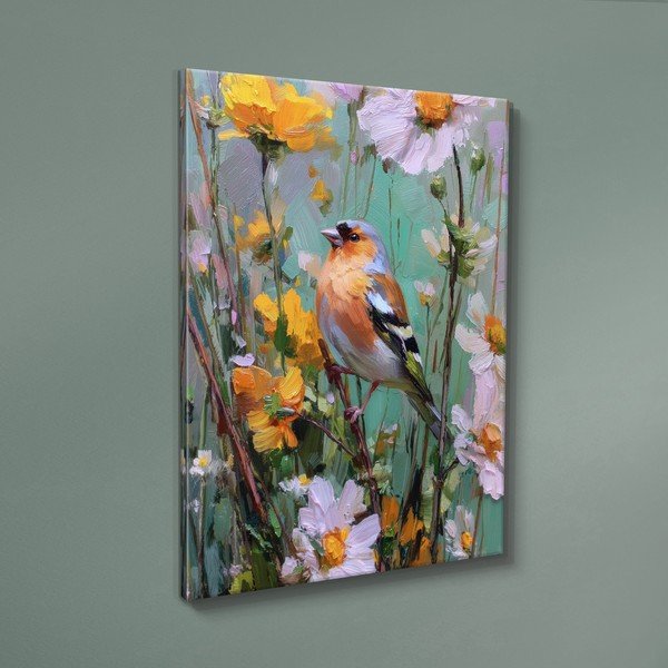 Tlačený obraz s rámom 60x80 cm Fringilla – Styler-image-4