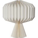 Krémovobiele papierové tienidlo ø 30 cm Honeycomb – Star Trading