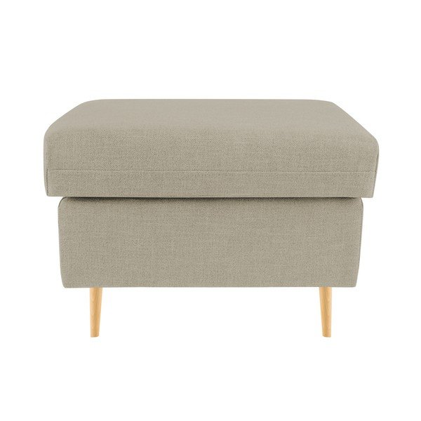 Béžová podnožka Mazzini Sofas Iris