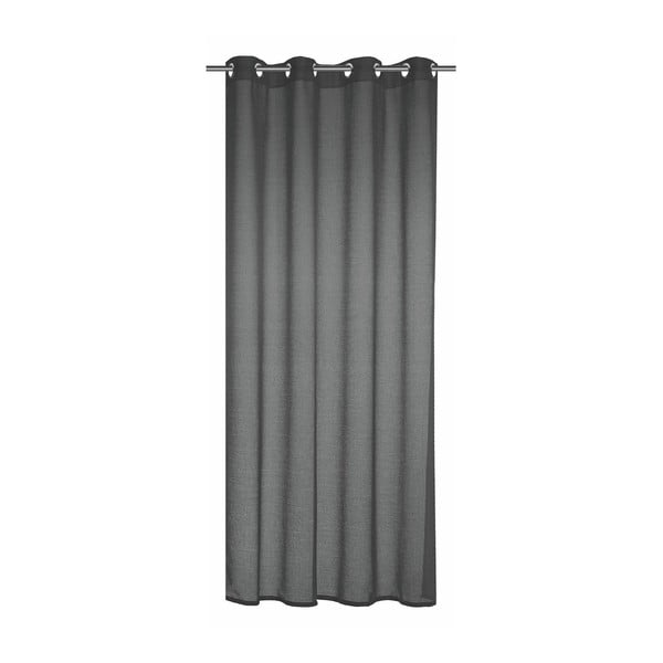 Antracitový záves 140x245 cm Struktura Uni – Sehlbach
