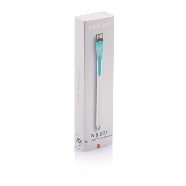 Stylus s USB diskom Point 4GB, zelený-image-1