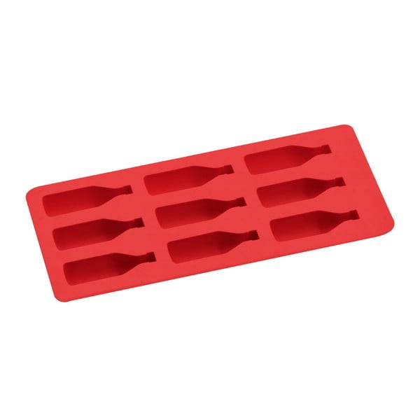Červená forma na ľad Premier Housewares Ice Cube Tray