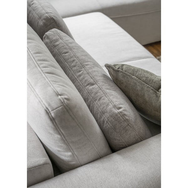 Krémovobiela rozkladacia rohová pohovka (variabilná) Homely Tommy – Miuform-image-4