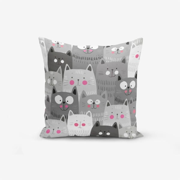 Obliečka na vankúš s prímesou bavlny Minimalist Cushion Covers Catty, 45 × 45 cm