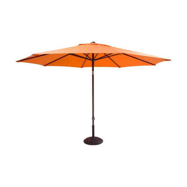 Oranžový záhradný slnečník Hartman Solar, ø 300 cm