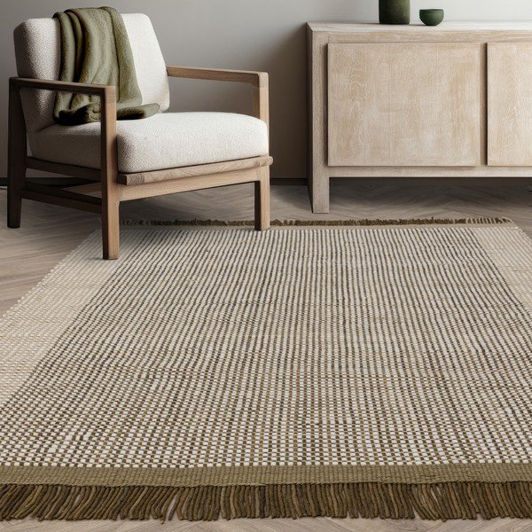Svetlohnedý ručne tkaný vlnený koberec 200x290 cm Avalon – Asiatic Carpets-image-1