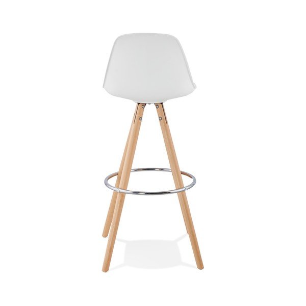 Biela barová stolička Kokoon Anau, výška 74 cm-image-4