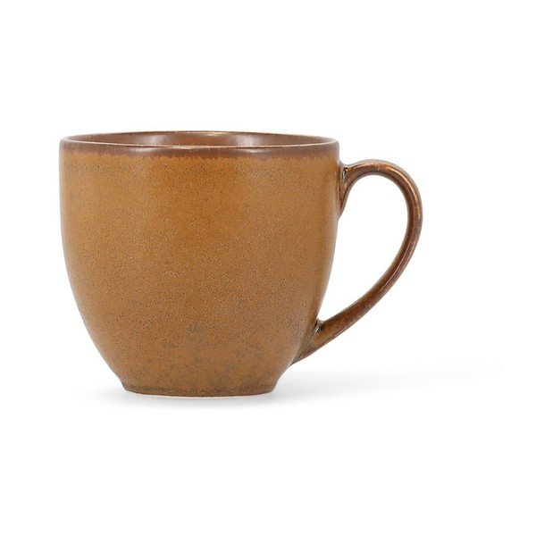 Hnedá porcelánová šálka na cappuccino 200 ml Ovio – BonBistro