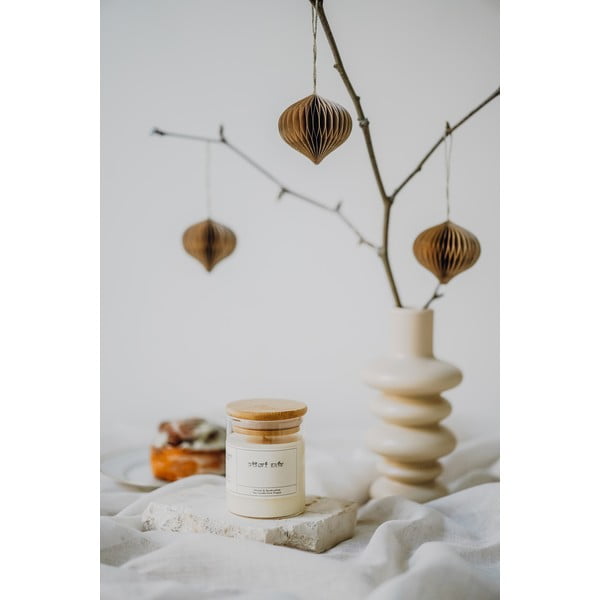 Vonná sójová sviečka doba horenia 40 h #73 Pumpkin Cream – Perfumed Prague-image-2