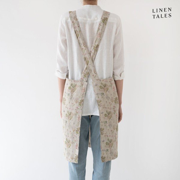 Ľanová zástera Crossback - Linen Tales-image-2
