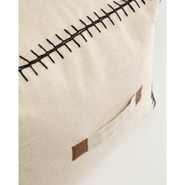 Béžový taburet Anahi – Kave Home-image-3