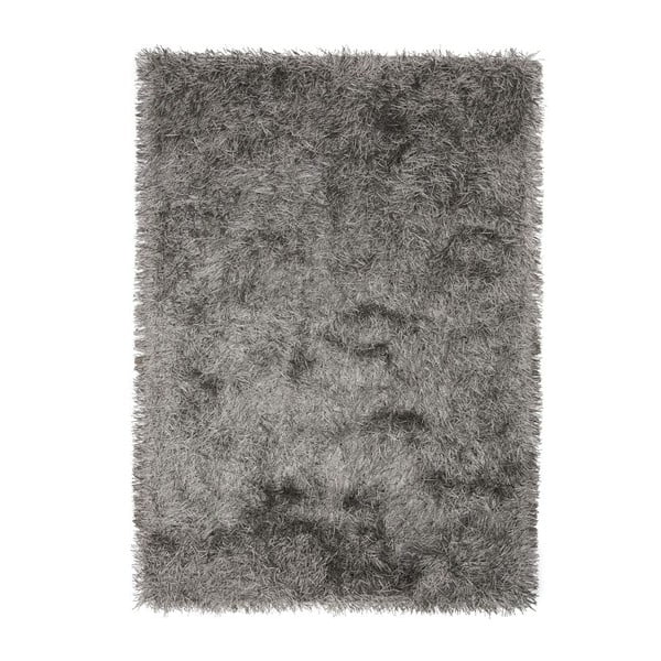 Sivý ručne tkaný vlnený koberec Linie Design Dishy, 200 x 300 cm