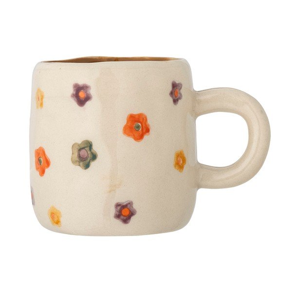 Béžový kameninový detský hrnček 130 ml Addy – Bloomingville Mini