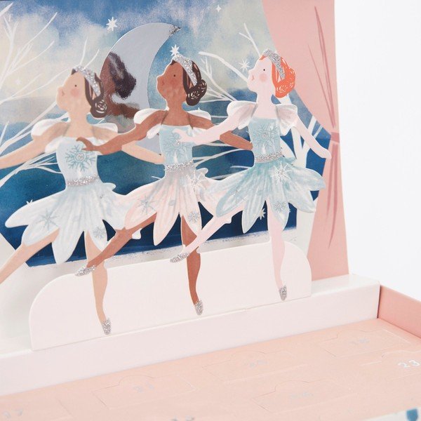 Adventný kalendár Winter Ballerina - Meri Meri-image-1