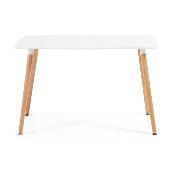 Jedálenský stôl z bukového dreva Kave Home Daw, 120 x 75 cm-image-1