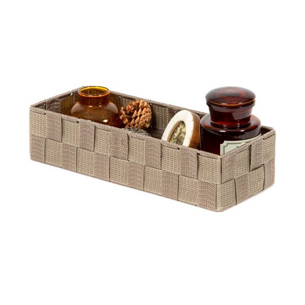 Svetlohnedý kúpeľňový organizér Compactor Stan, 30 x 12 cm-image-1