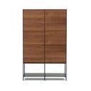 Skrinka v dekore orecha v prírodnej farbe 97,5x160 cm Vedrana – Kave Home